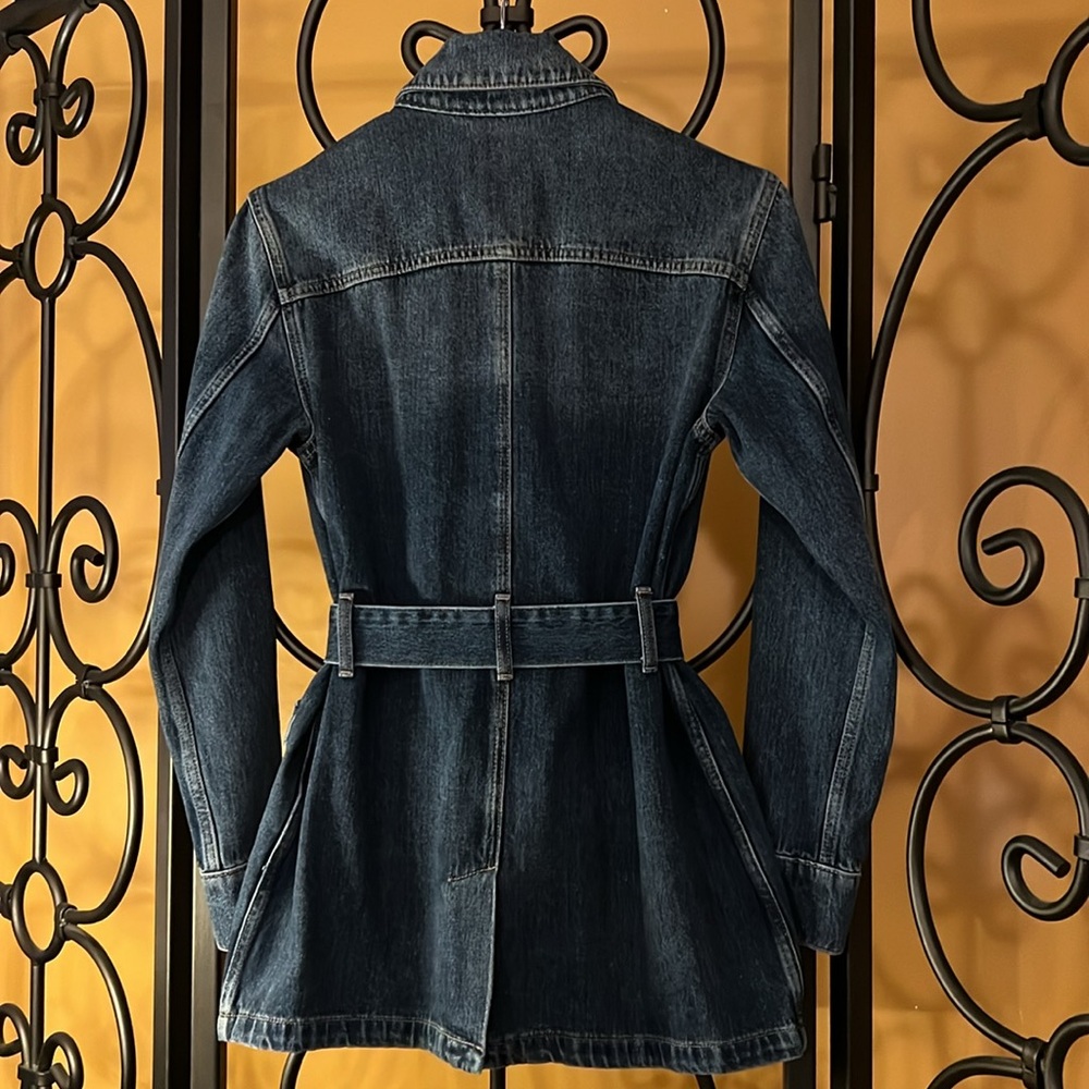 ZARA Sahara Jean Jacket/Mini Dress - Picture 5 of 16